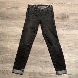 Zara mid rise skinny jeans